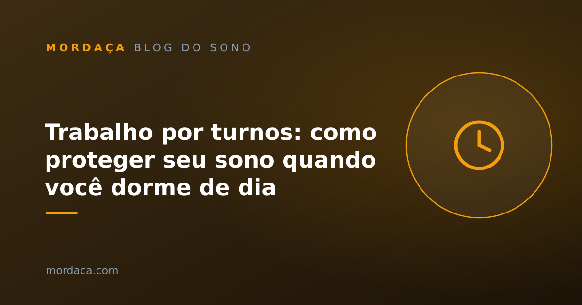 Capa: Trabalho por turnos: como proteger seu sono quando você dorme de dia
