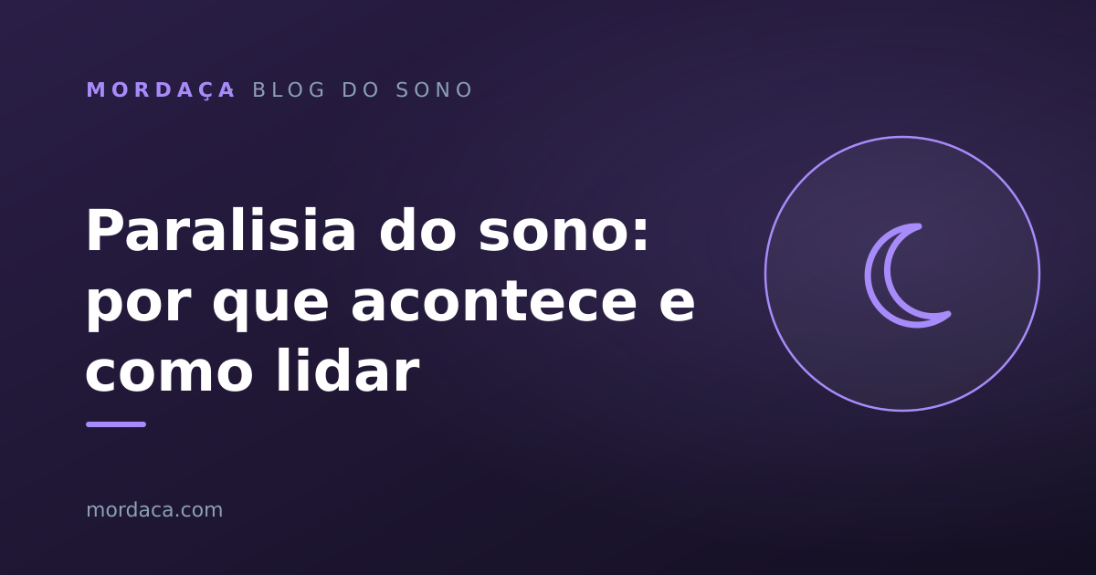 Capa: Paralisia do sono: por que acontece e como lidar