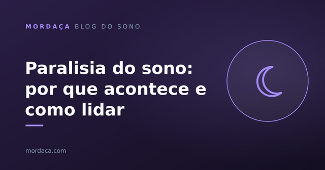 Capa: Paralisia do sono: por que acontece e como lidar