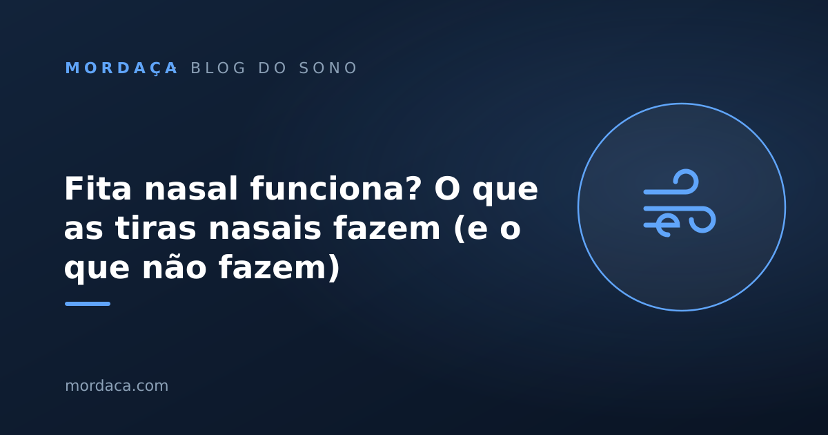 Capa: Fita nasal funciona? O que as tiras nasais fazem (e o que não fazem)
