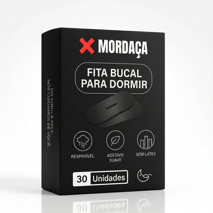 FITA BUCAL PARA DORMIR - MORDAÇA©